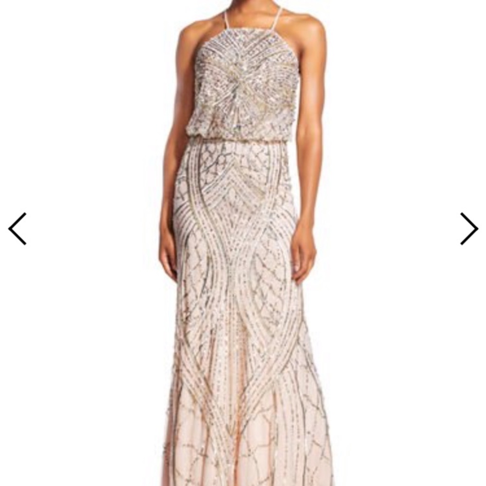 Adrianna Papell Beaded Dress